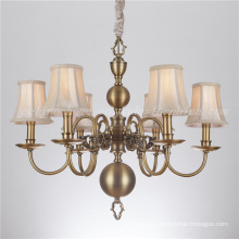 Classical Brass Chandelier Lighting (SL2078-6)